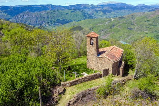 Church of the Mother of God of the Snows of Irgo de Tor belonging to the term of Pont de Suert. Vall De Boi Spain
