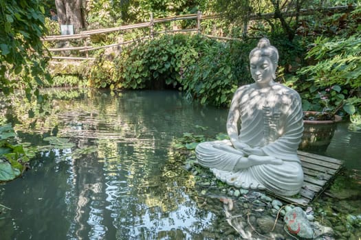 André Heller Botanical Garden. Gardone Riviera (BS), ITALY - August 25, 2020