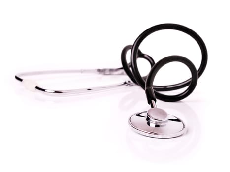 Stethoscope isolated ove white background