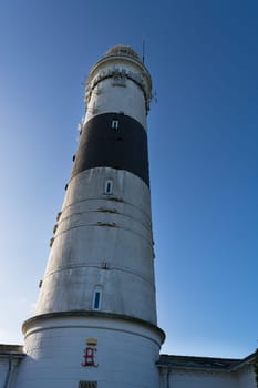 Island of Sylt, Germany. The historic lighthouse of Kampen, also called "Long Christian"" (German: Langer Christian), built in 1853."