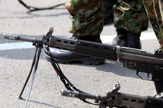 Japanese military rifle