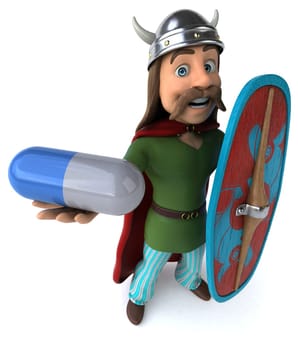 Fun Gaul - 3D Illustration