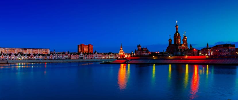 Yoshkar Ola city. Mari El, Russia.Cathedral of the Annunciation of the Blessed Virgin Mary
