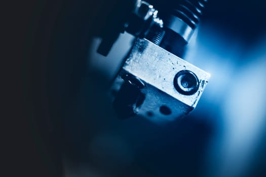 The 3D Printing Machine. The Hi-Technology for Rapid Prototyping by 3D Printing Machine.