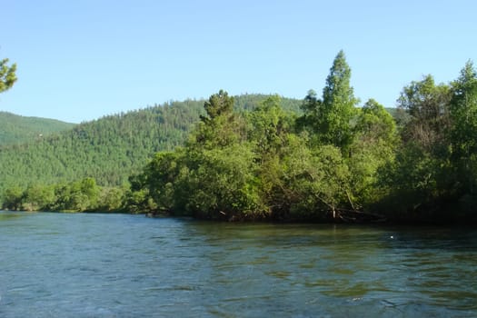 Small Bor tract, Hakkasia. Forests and meadows Khakassia