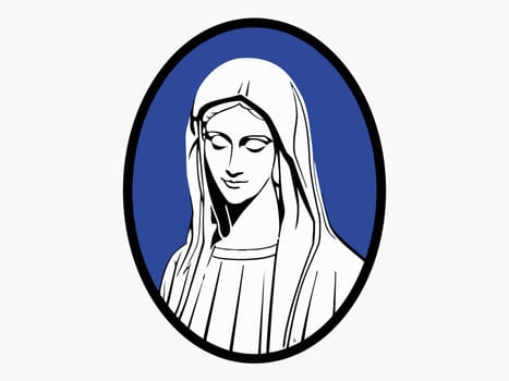 immaculate heart mary our lady fatima miracle illustration