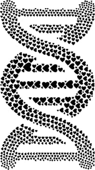 dna gene biology life illustration