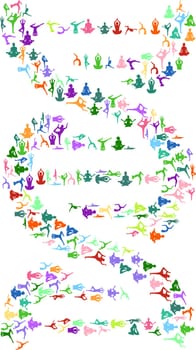 dna gene biology life illustration