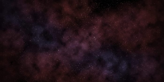 Galaxy Background at Night with Milky Way