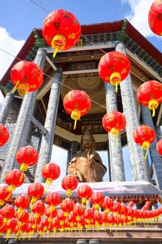 Lok kok si temple. Chinese Temple Penang Malaysia.