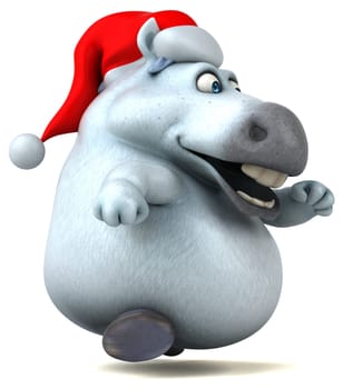 Fun horse - 3D Illustration