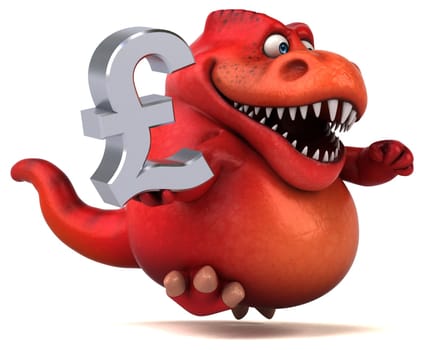 Fun trex - 3D Illustration