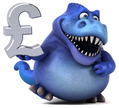 Fun trex - 3D Illustration