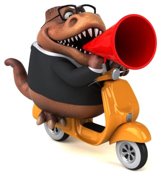Fun Trex - 3D Illustration