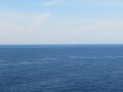 river water sweet salt sea immense blue cool sky