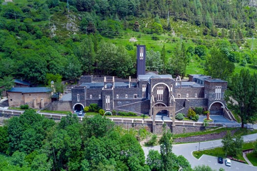 Sanctuary of Our Lady of Meritxell is a basilica located in the town of Meritxell, in the Andorran parish of Canillo