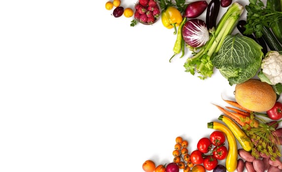 Healthy food background
