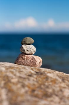 Small stone tower