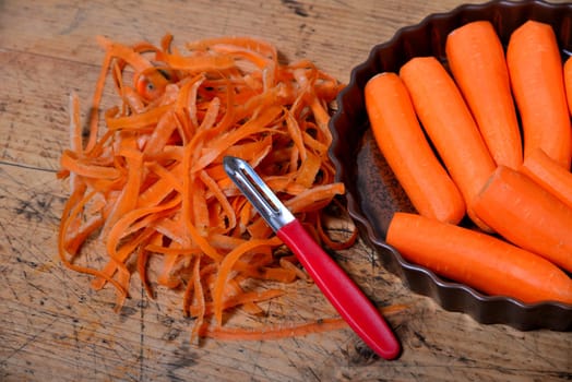 Prepare möhern carrots