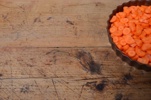 Prepare möhern carrots