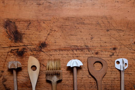old cooking spoon background kitchen
