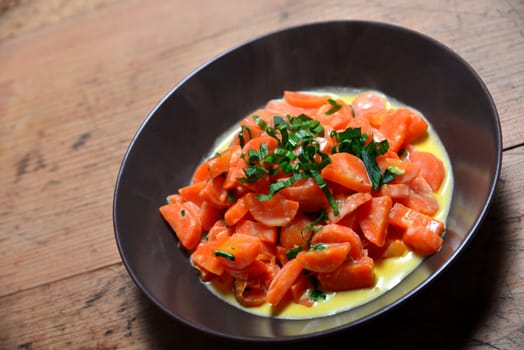 Prepare möhern carrots