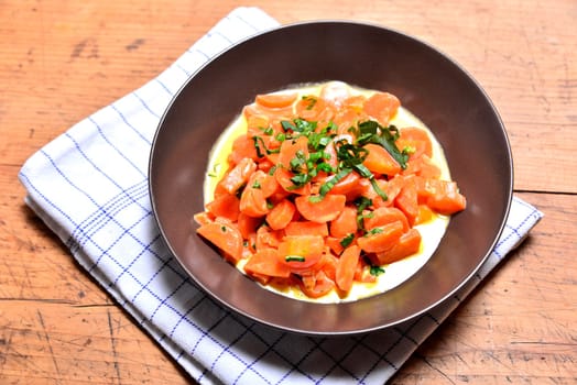 Prepare möhern carrots