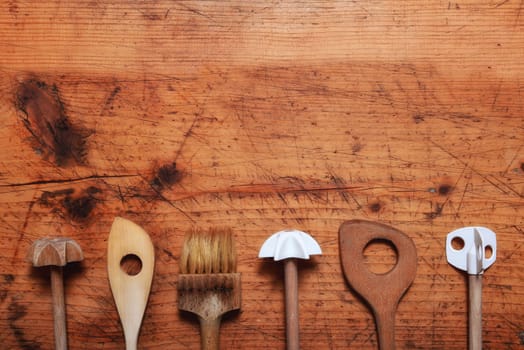 old cooking spoon background kitchen