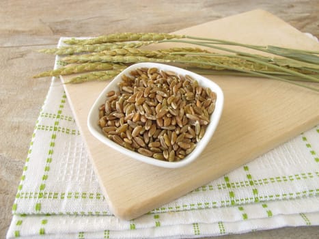 Green core and spelt