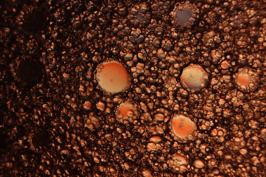 strange galaxy with artificial planets asteroids far from
