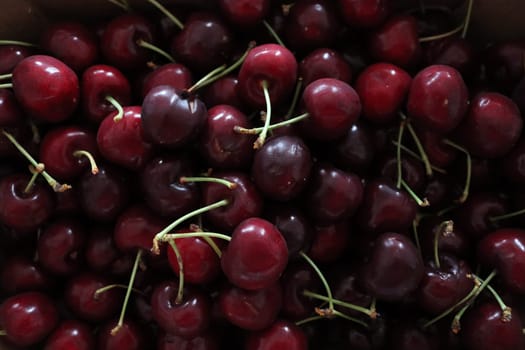 delicious fruit cherries natural red balls tasty color
