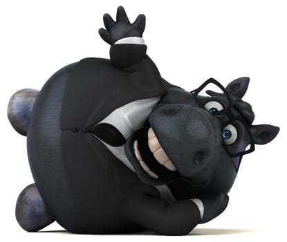 Fun horse - 3D Illustration