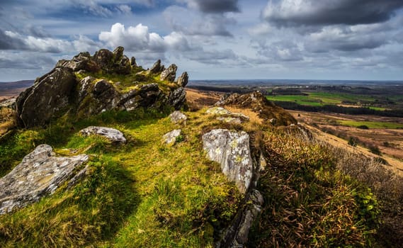 Roc'h Trevezel located in Brittany, Finistère, France