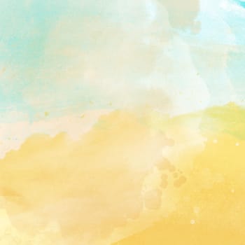 a summer watercolor texture background delicated
