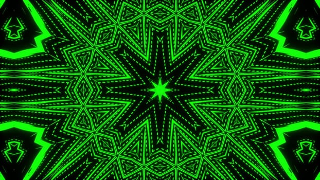 Abstract beautiful line flowers background, 3d render computer generated backdrop