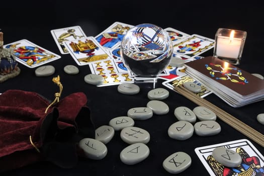 future clairvoyance faith divination runes letters witchcraft belief