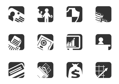 Finance icon set for your design. vector icons