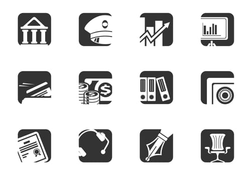 Finance icon set for your design. vector icons
