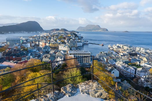 View of Ålesund in Norway
