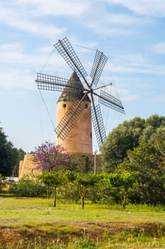 Typical wind mill, Majorca