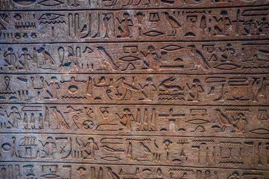Egyptian Artifacts in the Louvre, Paris, France