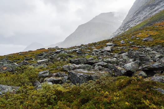 A autumn landscape in Norway