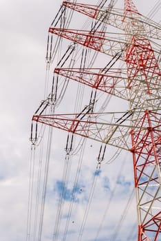 Pylons near Darmstadt (germany)
