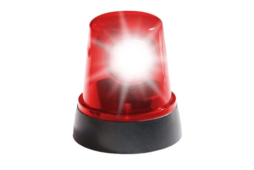 Red light isolated