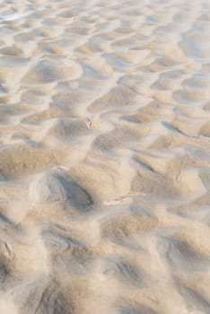 Sand waves background/ texture, north sea