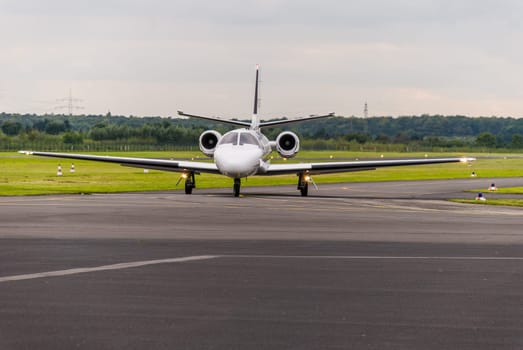 Learjet in Egelsbach, Germany