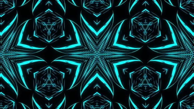 Abstract beautiful line flowers background, 3d render computer generated backdrop