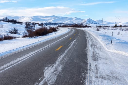 Frozen Road, Norway