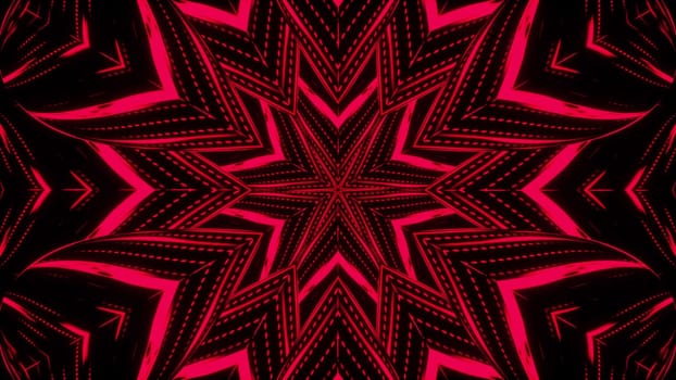 Abstract beautiful line flowers background, 3d render computer generated backdrop
