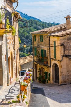 Plant Street in Valldemossa, Majorca